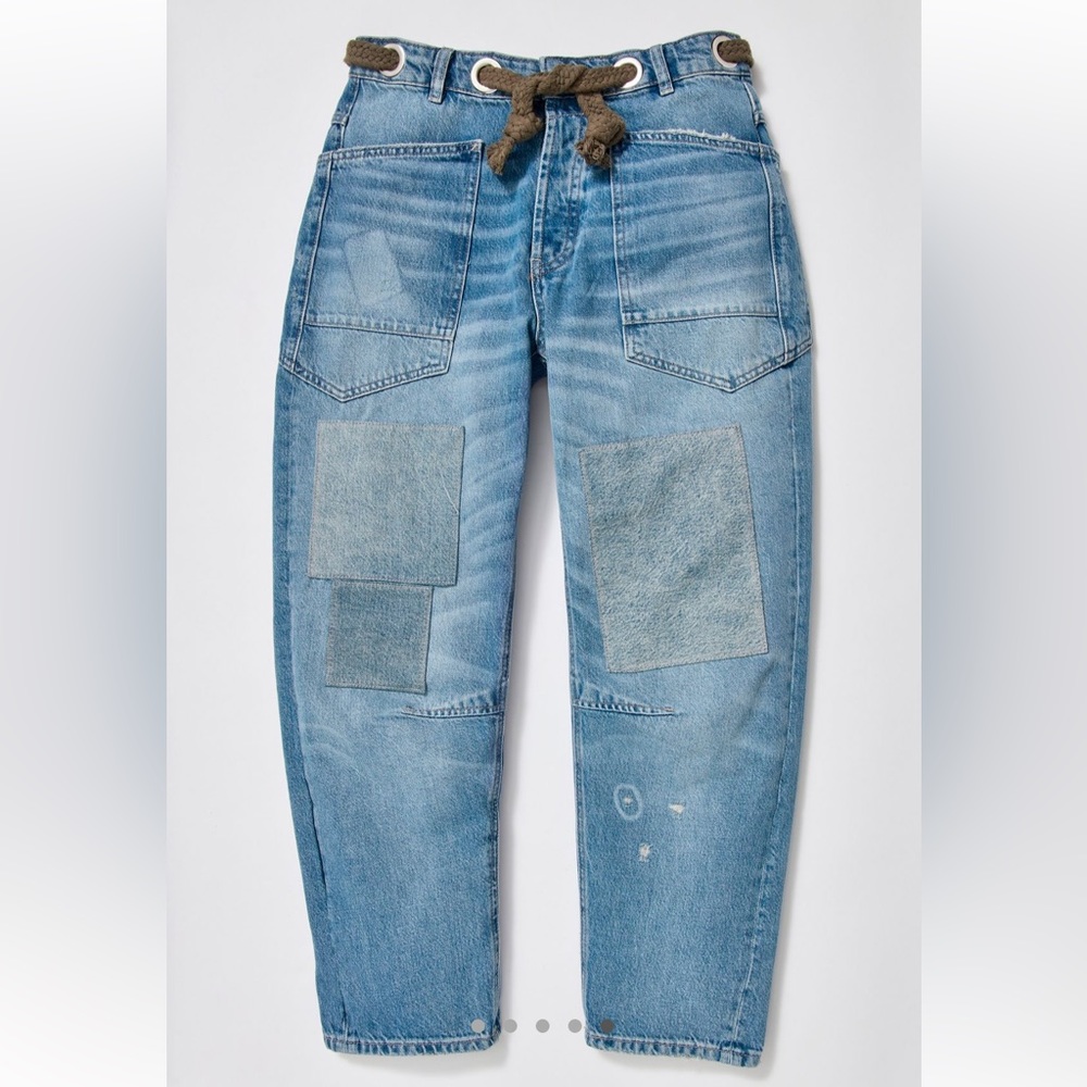 MOXIE BARREL JEANS